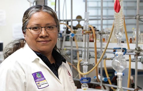 Trabaja investigadora en generar molécula para actividad biológica