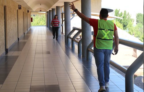 Participa la UACH en el segundo Simulacro Nacional de Protección Civil.