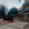 Facultad de Ingeniería realiza ceremonia de incineración e izamiento de la Bandera Nacional