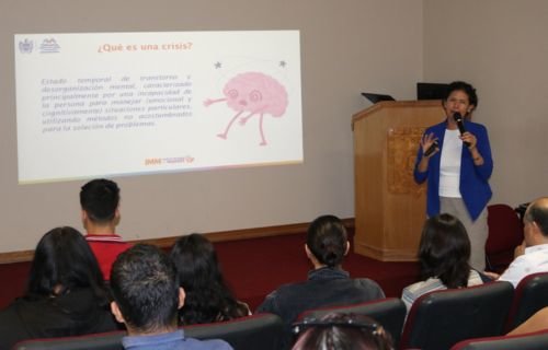 Realizó IMM conferencia de primeros auxilios psicológicos en la UACH