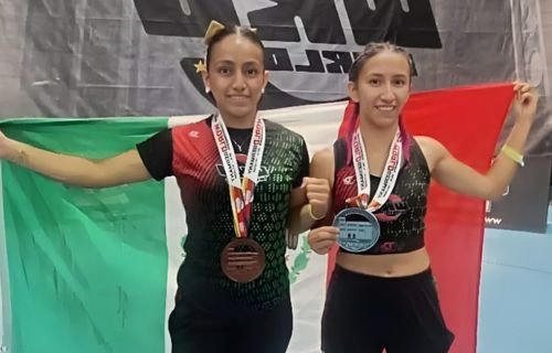 Hermanas Karla y Yazmín Ontiveros brillan en el Mundial de Kickboxing 