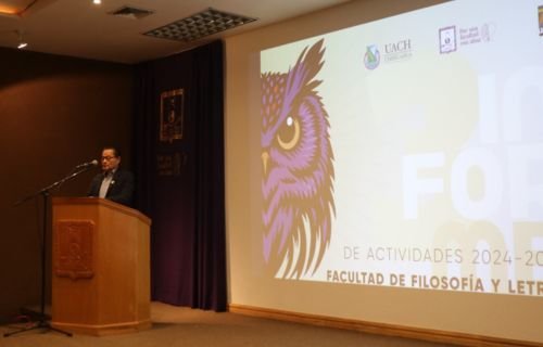 Presenta Director de FFyL su Tercer Informe de Actividades