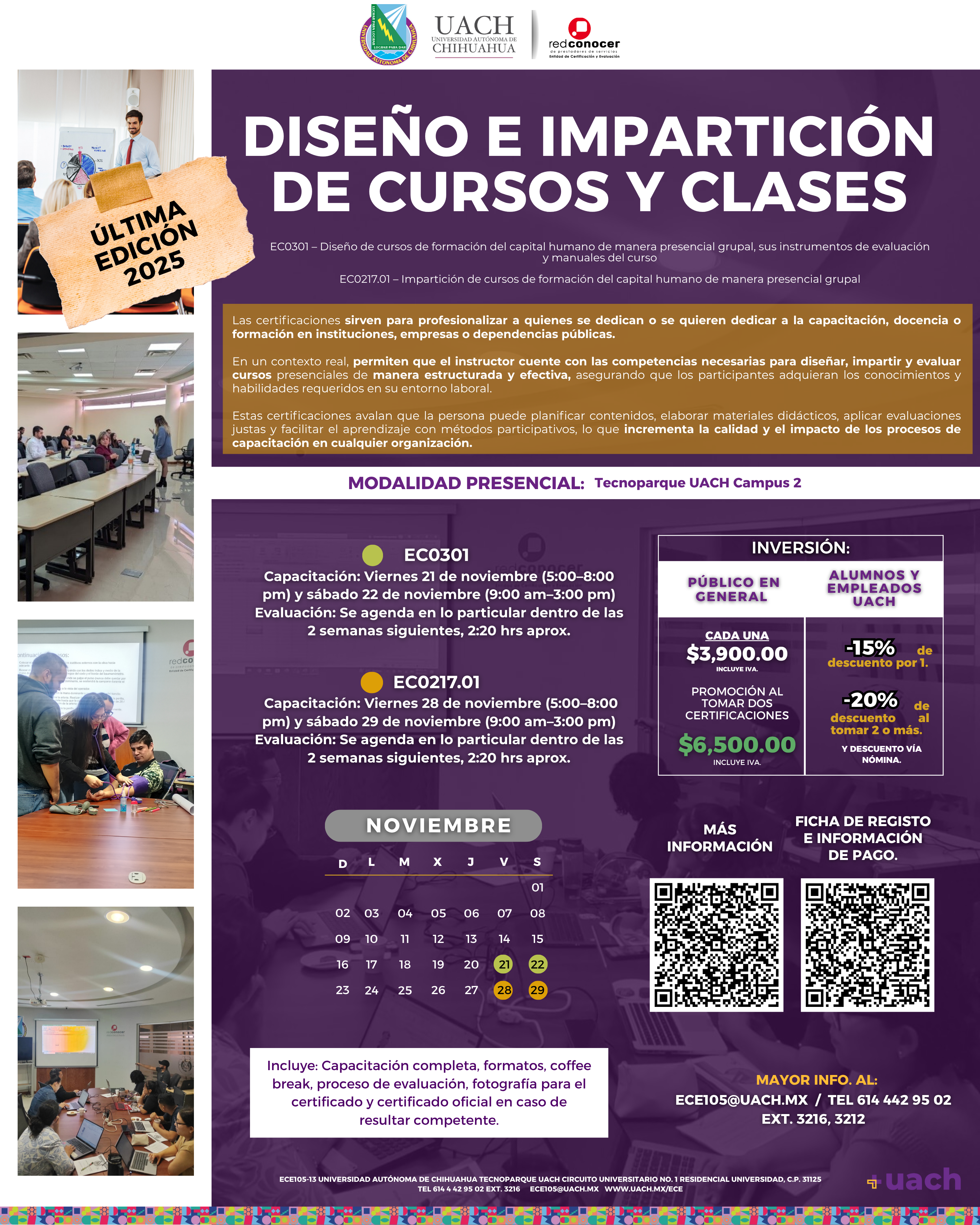 Diseño e Impartición de Cursos y Clases