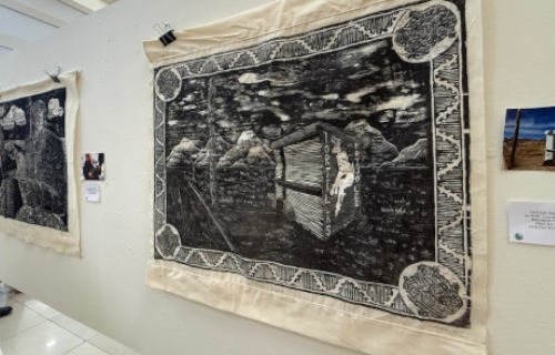 Mostraron alumnos de la Facultad de Artes de la UACH la exposición “Llévele Llévele”