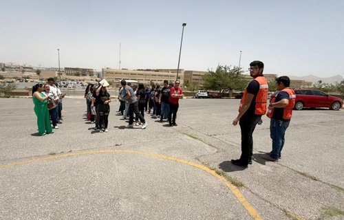 Capacita la UACH a Brigadas de facultades en Evacuación y Rescate